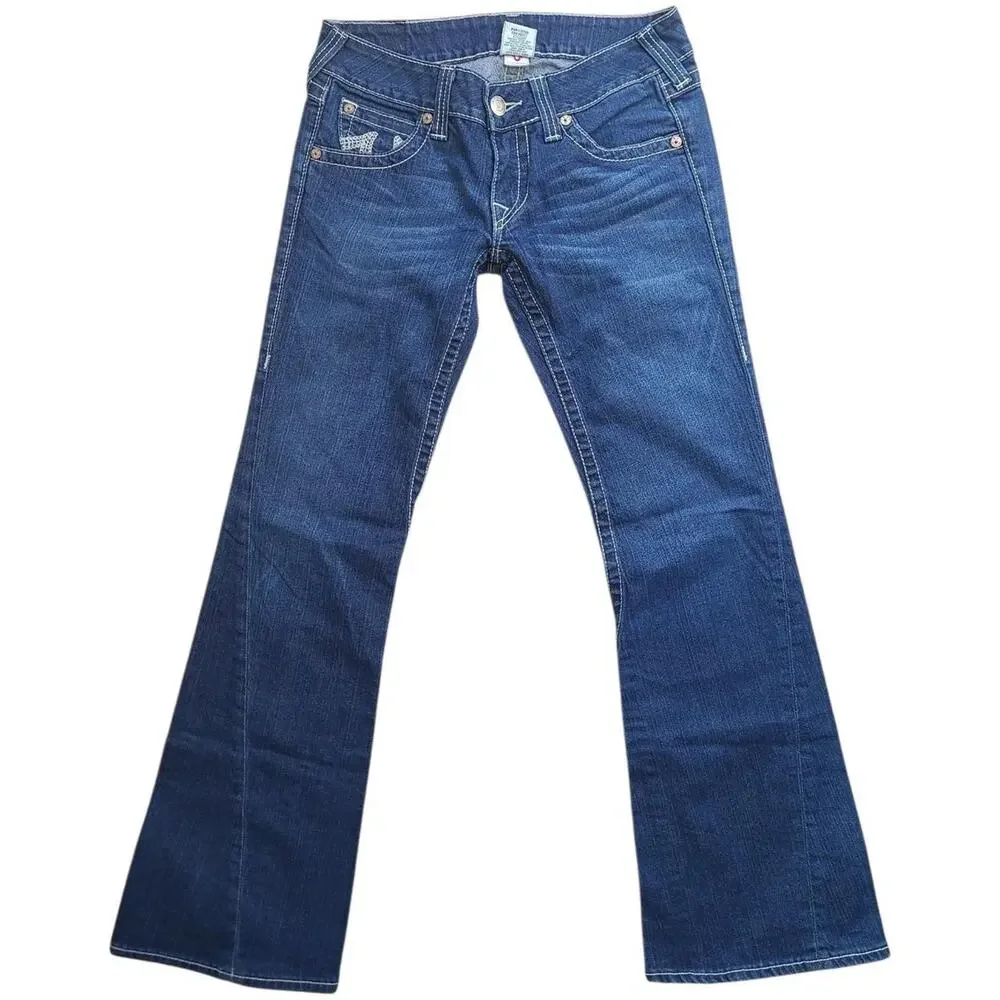 Vintage True Religion Joey Flare Jeans Sz 30